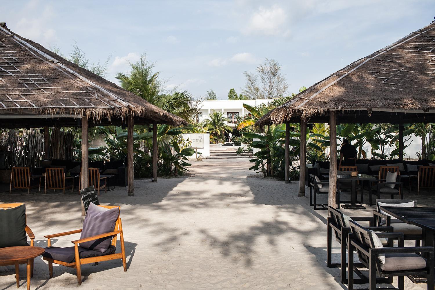 Hotel Tamu Otres Sihanoukville Exterior foto